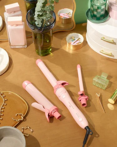 Curlmaker Pro Rotating Curling Iron Set