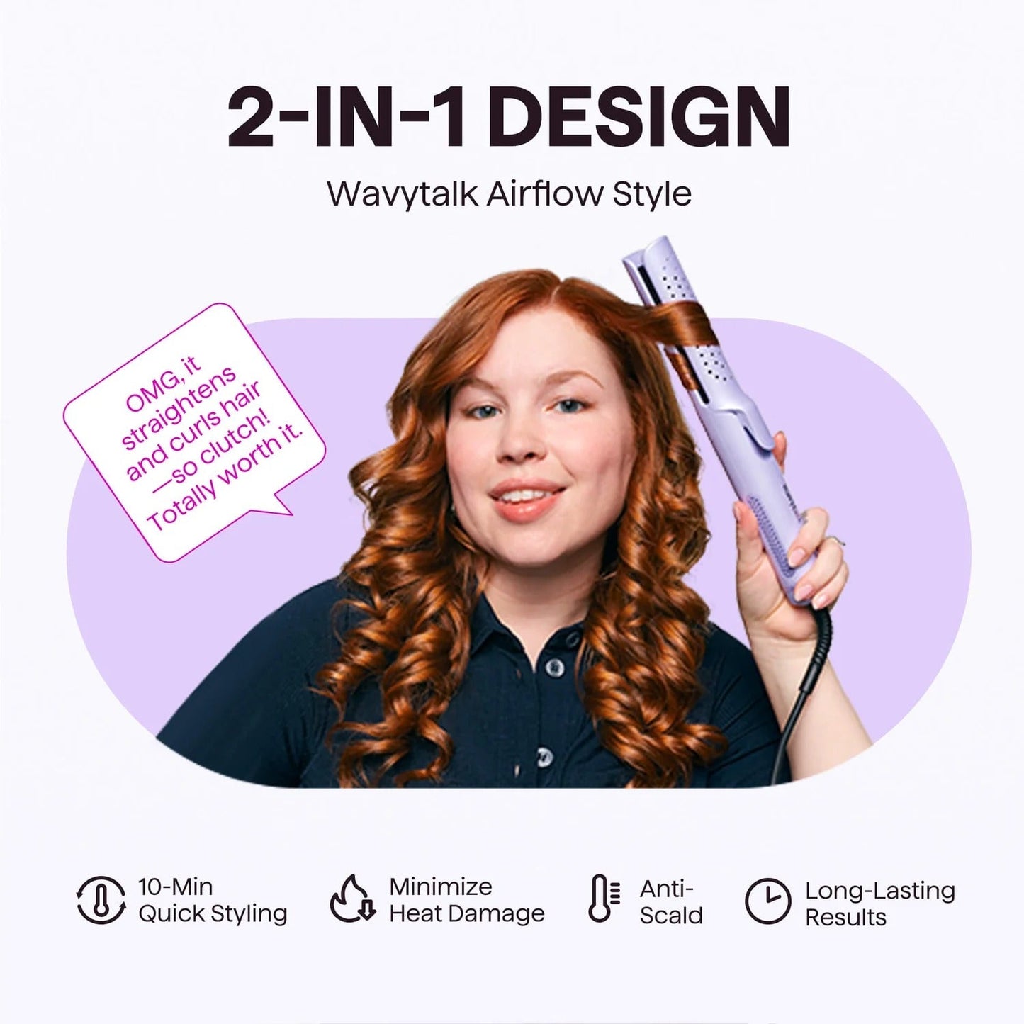 Cool Curl Airflow Styler and Straightener