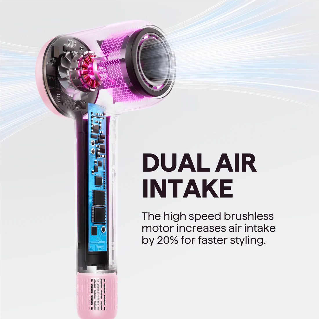 Turblow Pro Fast Drying Hair Dryer With Attachments
